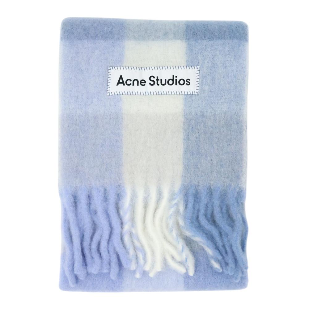 Acne Studios Mohair Check Unisex Scarf