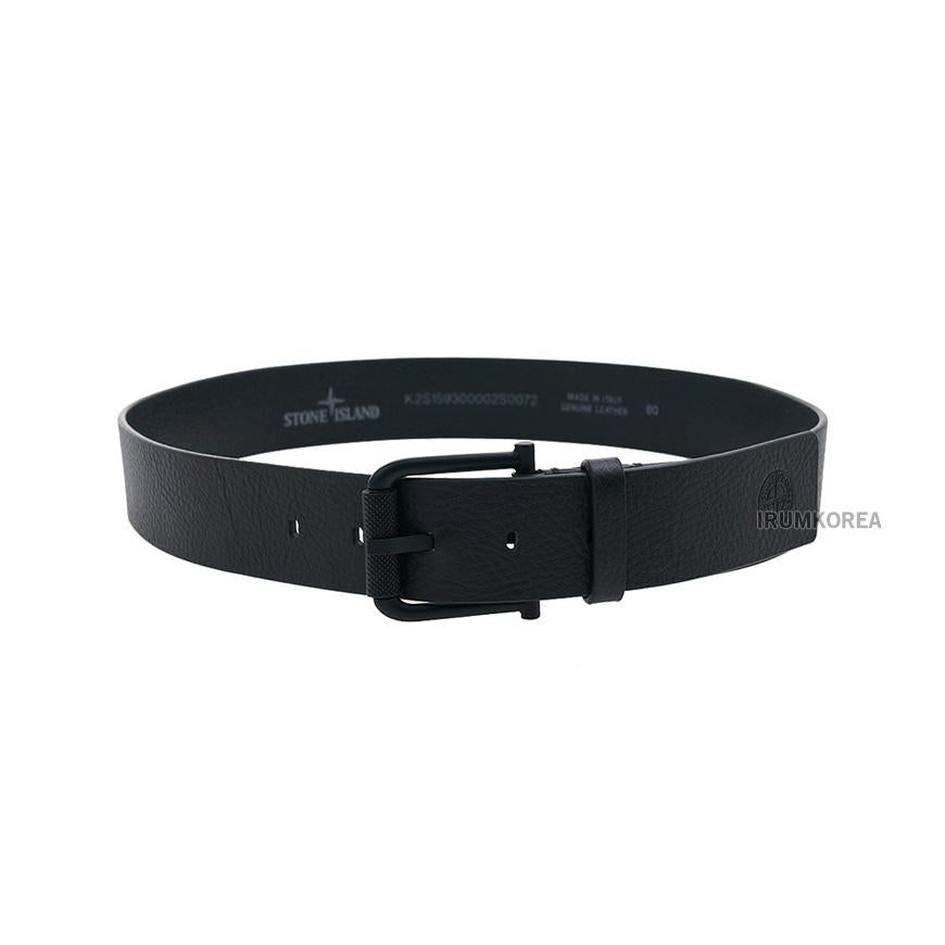 STONE ISLAND Women’s Tumbled Leather Belt K2S159300002 S0072 V0029