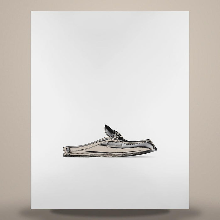 DIOR Black Brushed Calfskin Dior Boy Mule Low-Top Sneakers