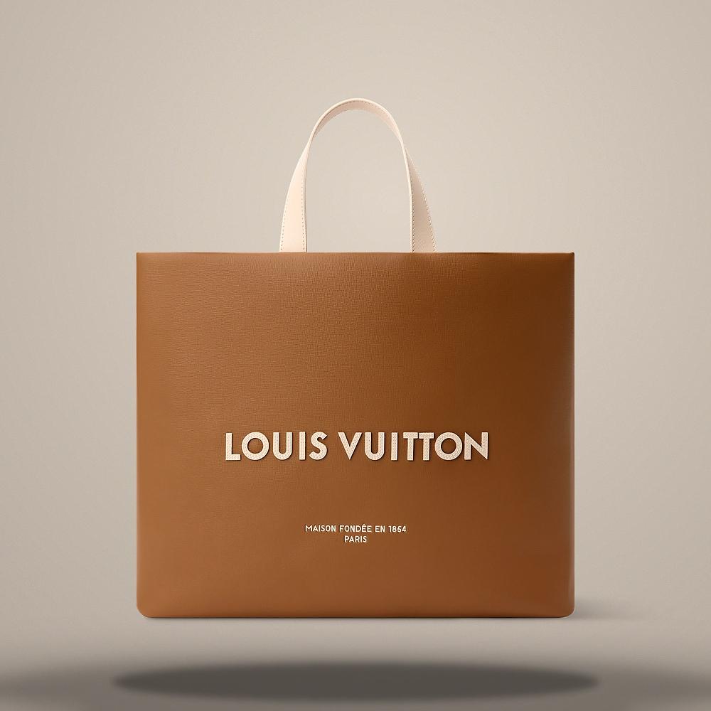 Louis Vuitton Shopper Tote MM Sand Tote Bag M27968