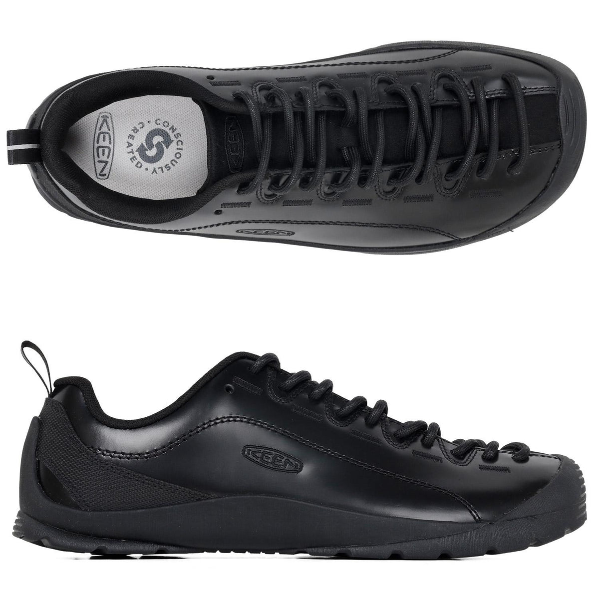 KEEN Black Jasper Low-Top Sneakers for Men