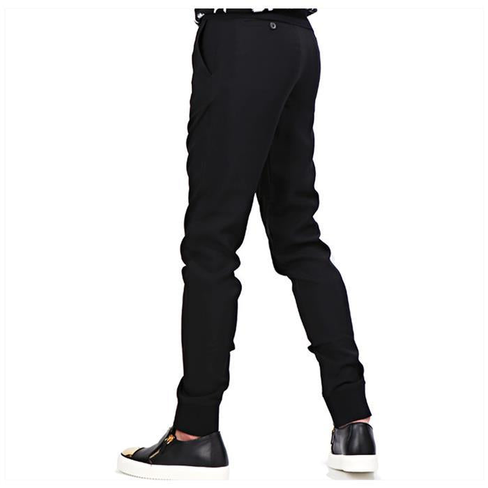Lanvin Zip Jogger Slacks with Elastic Waist Men’s Pants RMTR0014A16 10