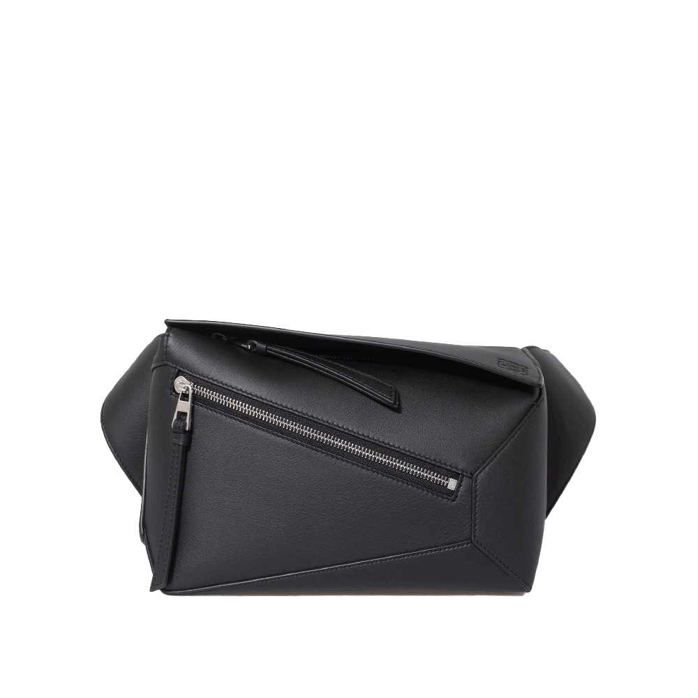 LOEWE Puzzle Small Leather Belt Bag Crossbody Black Men’s