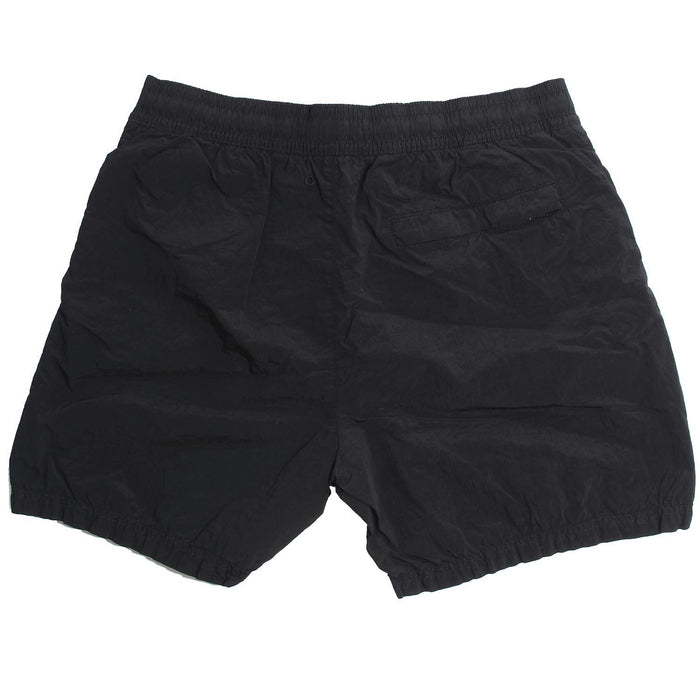 STONE ISLAND Nylon Metal Swim Shorts Black Men's