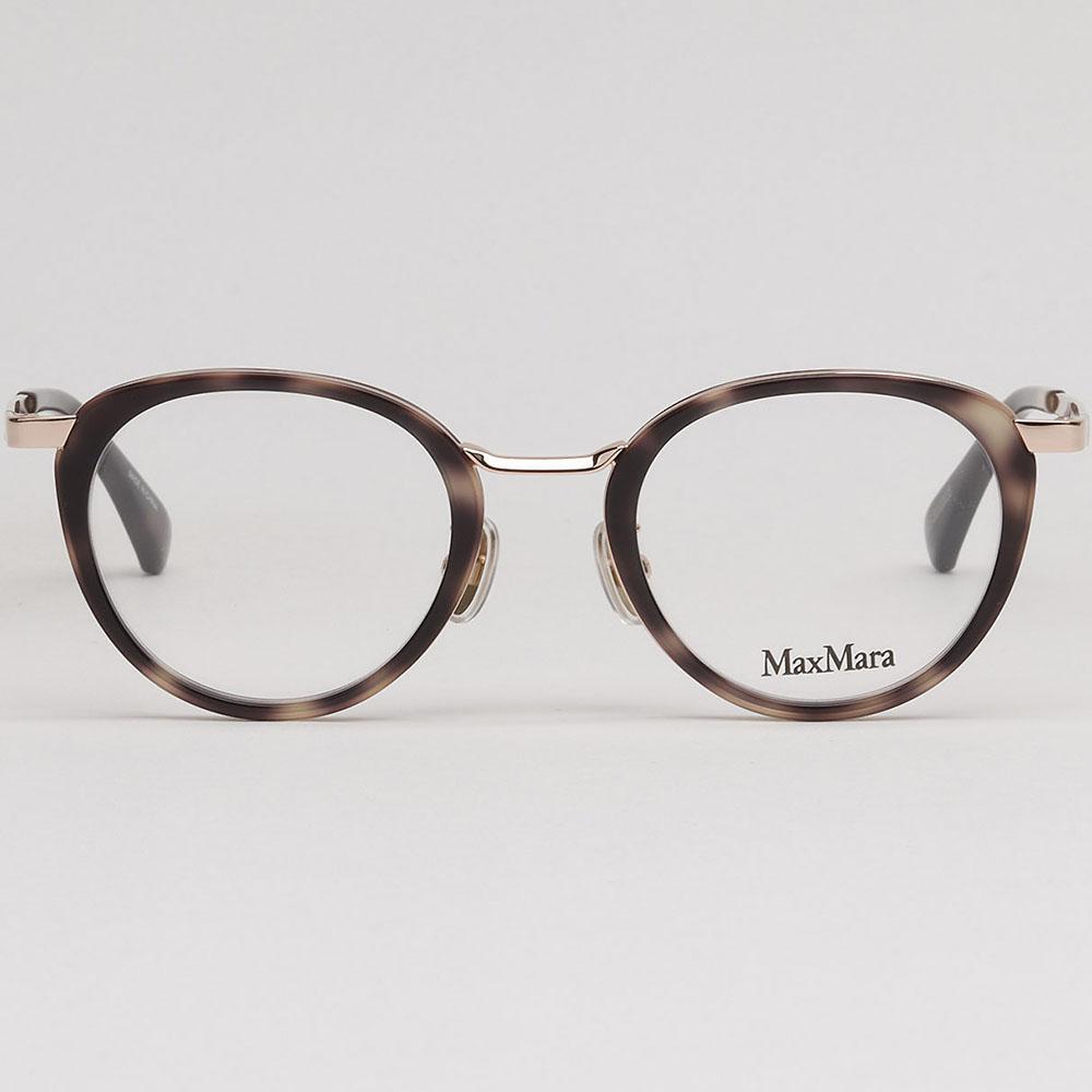 Max Mara Asian Fit Round Eyeglasses Unisex Fashion Accessory MM5167 D 055
