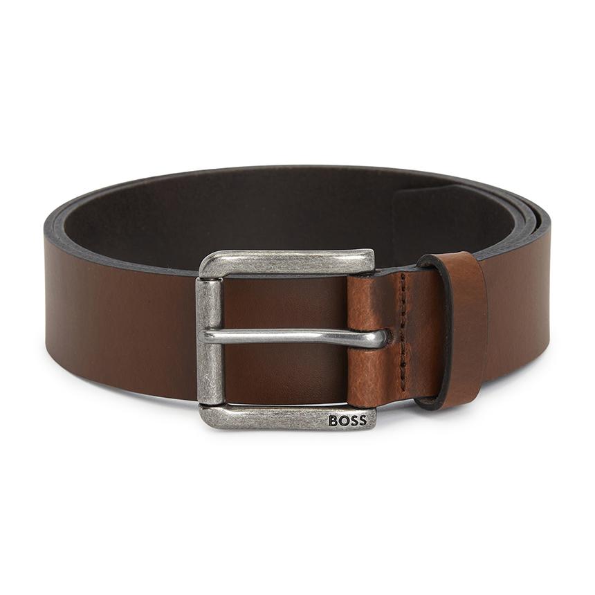 HUGO BOSS Men's Leather Belt 50558689 203