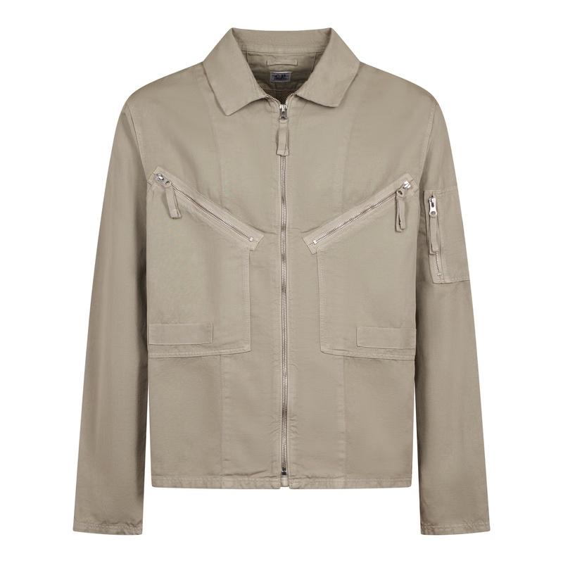 CP Company Men's Cotton Linen Shirt Jacket