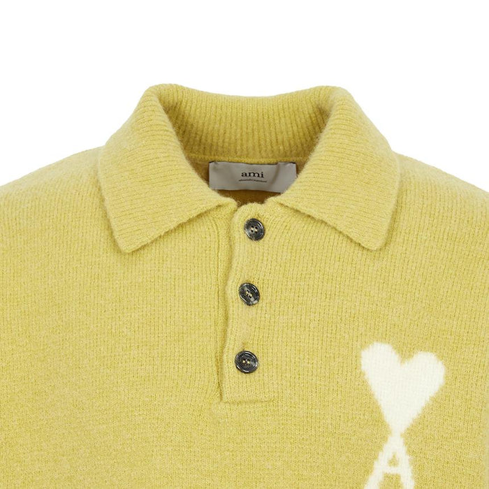 AMI Unisex Collar Knit Sweater UPL408 KN0135 3993