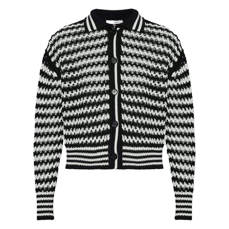 Max Mara Striped Women’s Knit Cardigan