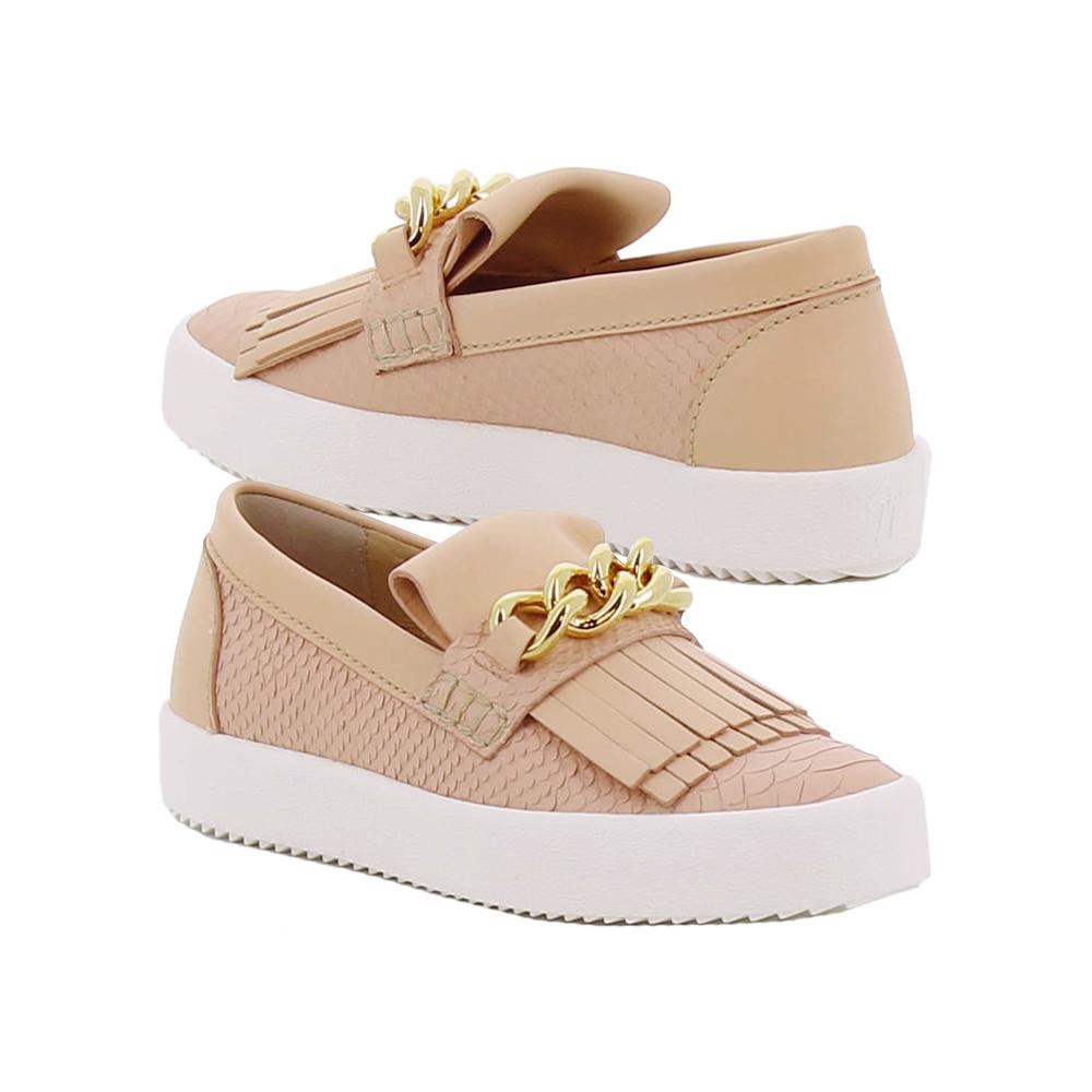 Giuseppe Zanotti Women’s May London Gold Chain Slip-On Sneakers