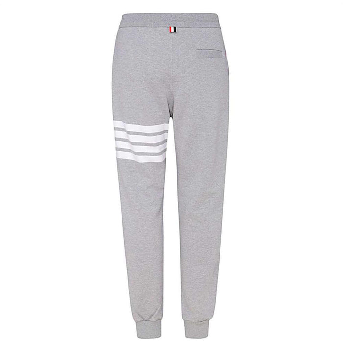 THOM BROWNE Grey Armband Stripe Sweatpants Joggers Unisex