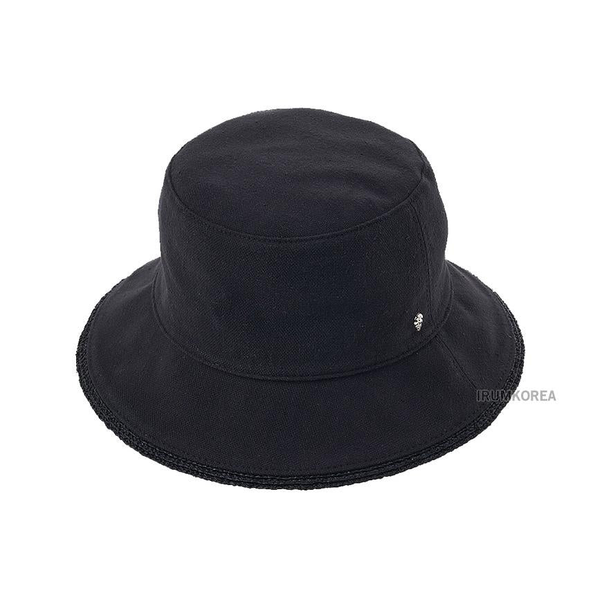 HELEN KAMINSKI Women’s Nazar Metal Logo Cap HAT51979 BLACK
