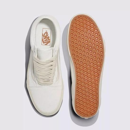 Vans Men’s Canvas Low-Top Sneakers White/Black VN000CR5FS81 DOM