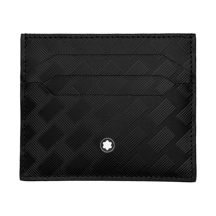 Montblanc Extreme Leather 6cc Card Holder Wallet Black