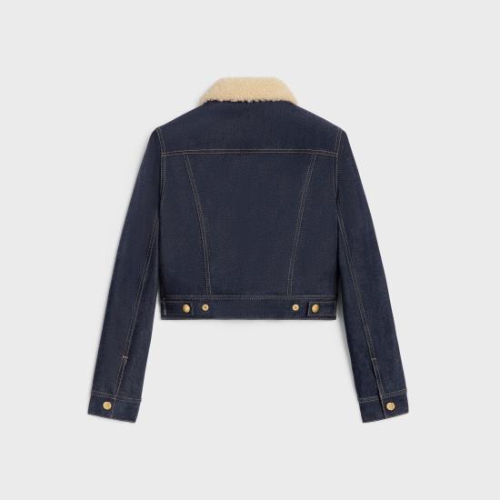 CELINE Denim Jacket for Women 2Q981224Z 07IN RINSED DOM