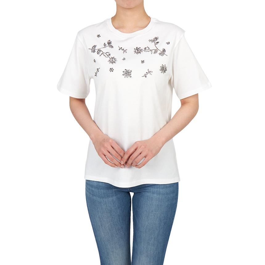 Max Mara Weekend AGILE Short Sleeve T-Shirt White 261597 1061