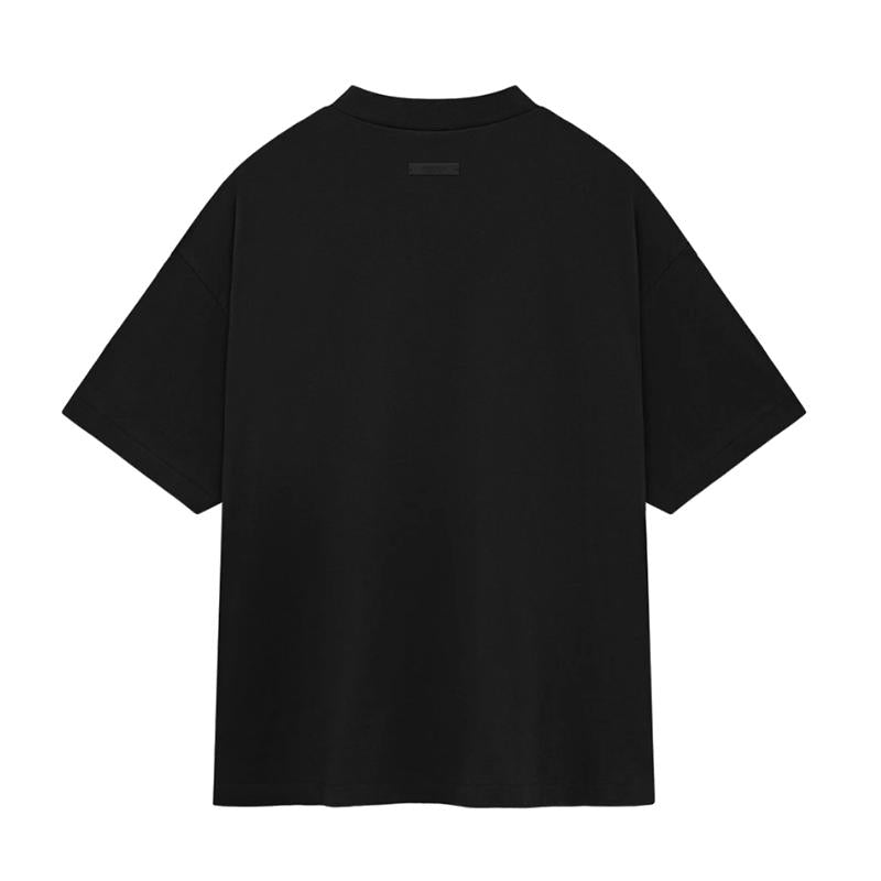 Fear of God Essentials Unisex Jersey Crewneck T-Shirt Black