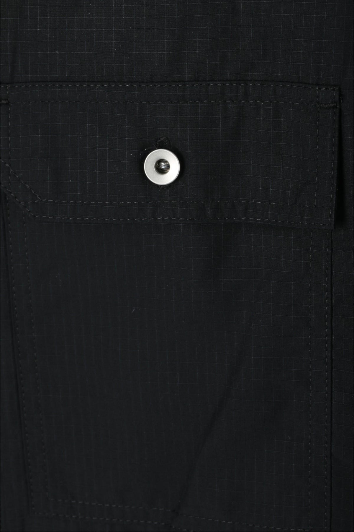 Rick Owens DRKSHDW Magnum Tommy Black Short Sleeve Shirt DU01E3290 NR 09