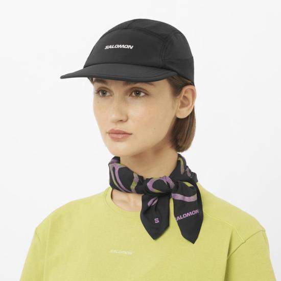 SALOMON 26SS Logo Baseball Cap Women’s LC2763900 DEEP BLACK DOM