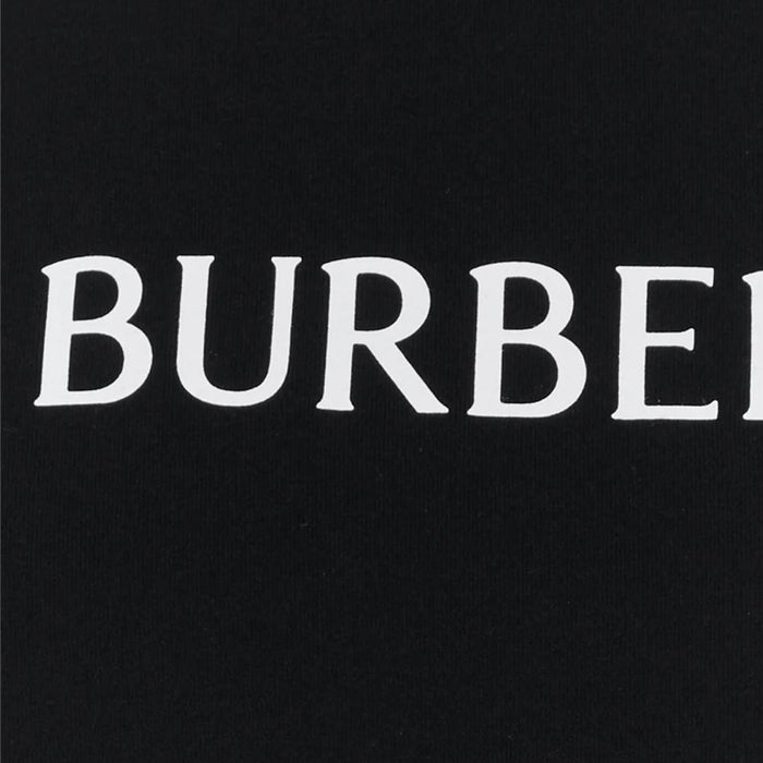 BURBERRY Black Logo T-Shirt for Men 8122387