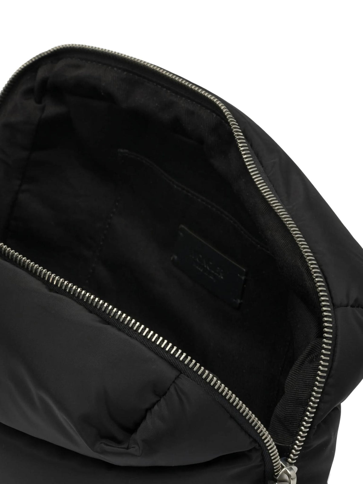 Moncler Black Leather Clutch Bag