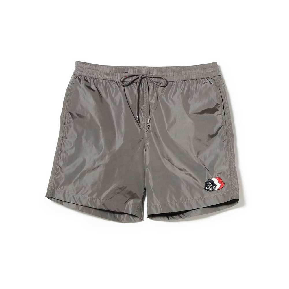 Moncler Logo Patch Swim Shorts for Men 2C00017 5985M 93D