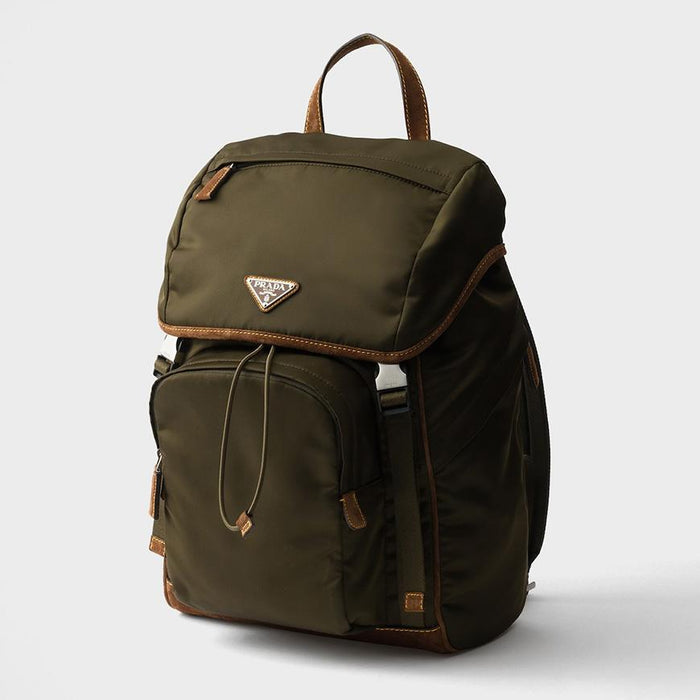 PRADA Men’s Re-Nylon Suede Backpack 2VZ135 384 F041O HBF
