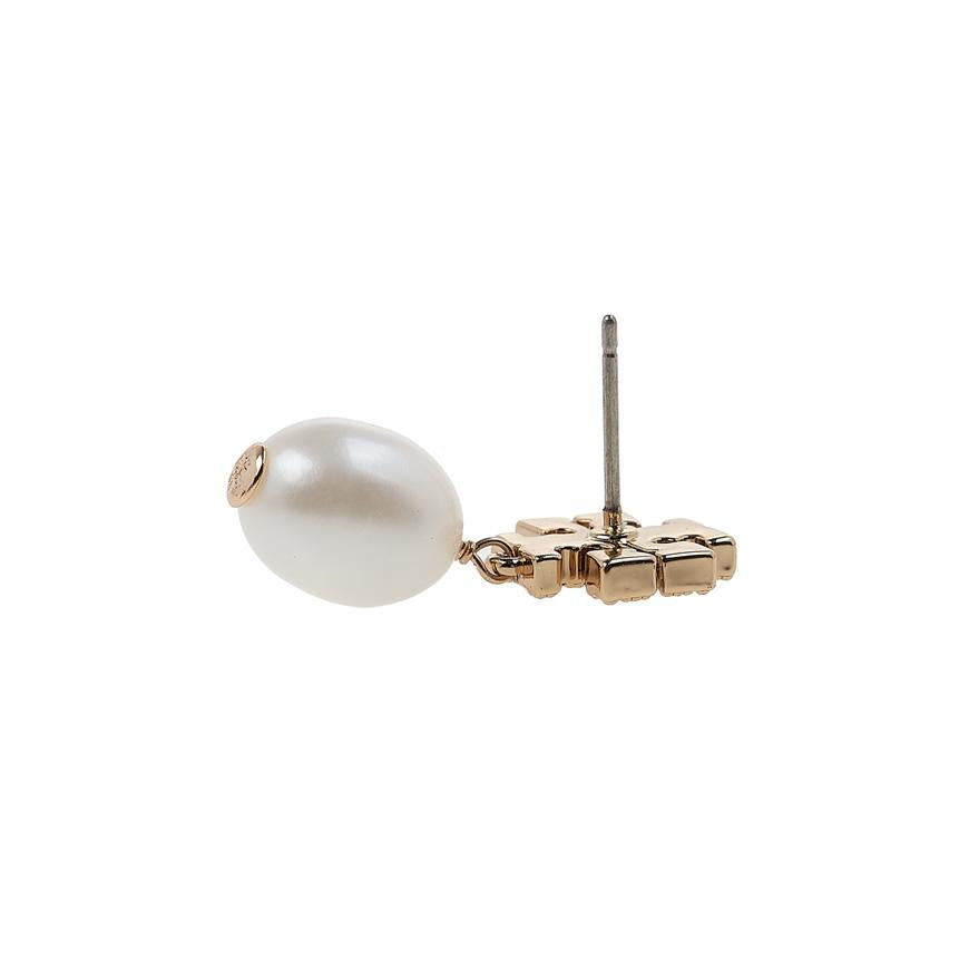 Tory Burch Kira Pearl Drop Earrings