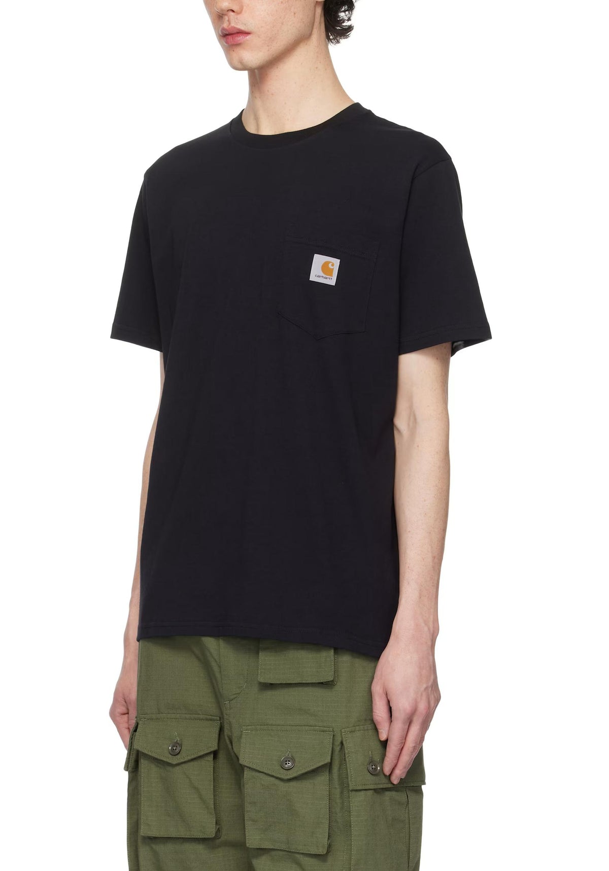 CARHARTT WIP Pocket Short Sleeve T-Shirt Black