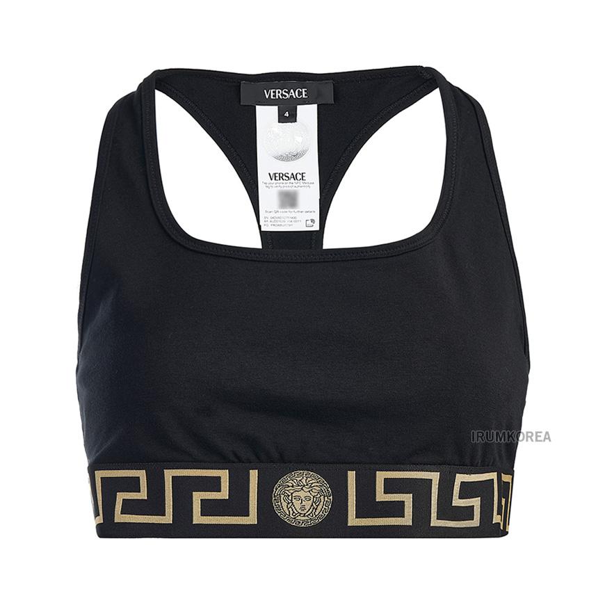 Versace Greca Sports Bra for Women AUD01039 1A10011 A1008