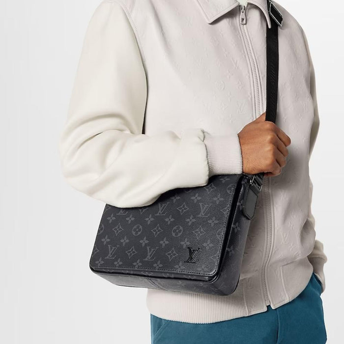 Louis Vuitton Monogram Eclipse/Damier Men's Messenger Crossbody Ba M46255 N42710