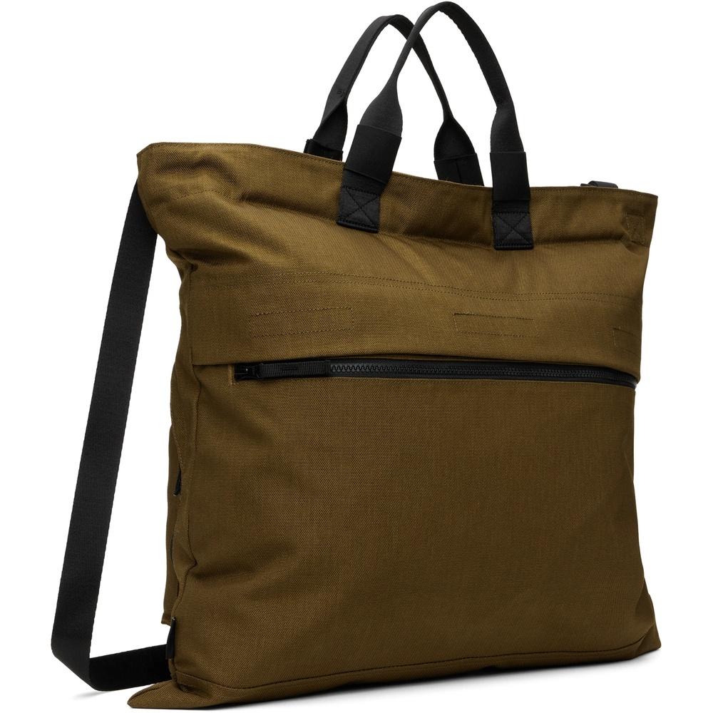 STONE ISLAND Resin Treated Cordura 1500 Tote Bag Black