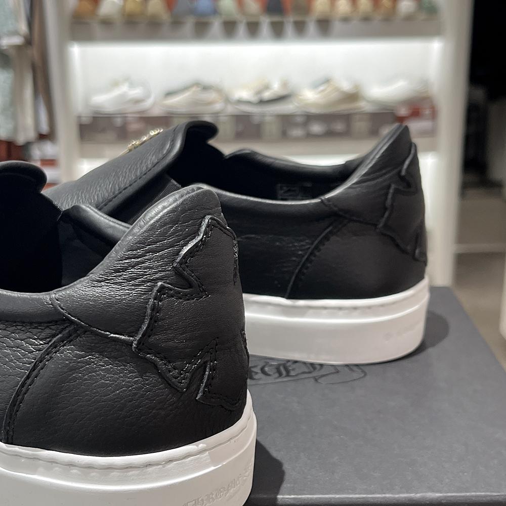 Chrome Hearts Black Dagger Slip-On Sneakers Men’s