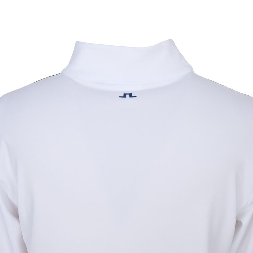 J LINDEBERG Men’s Golf Fleece Half-Zip Long Sleeve T-Shirt