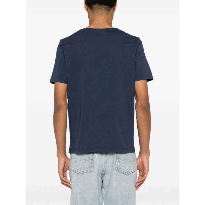 Maison Kitsune Chillax Navy Short Sleeve T-Shirt