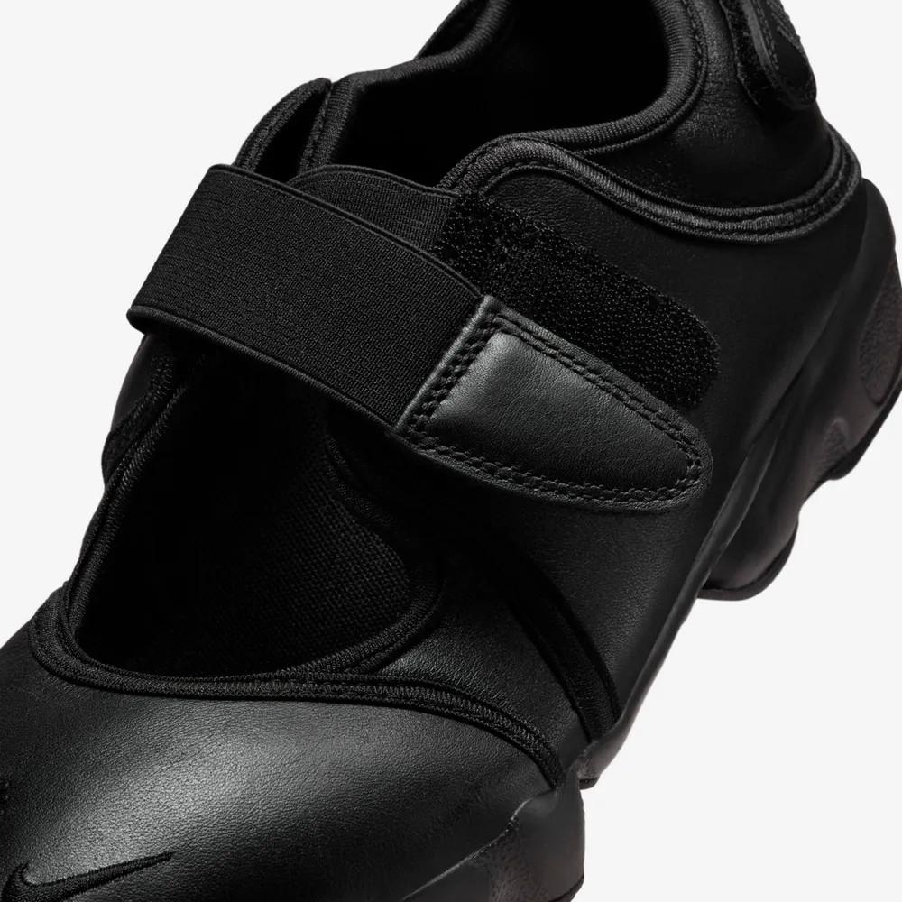 Nike Air Rift Leather Black Tabi Mary Jane Low-Top Sneakers
