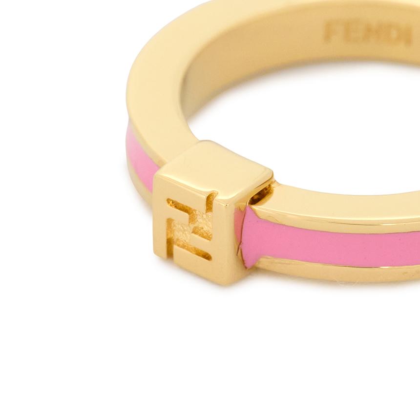 FENDI Forever Women’s Ring Silver-Tone Stainless Steel Jewelry