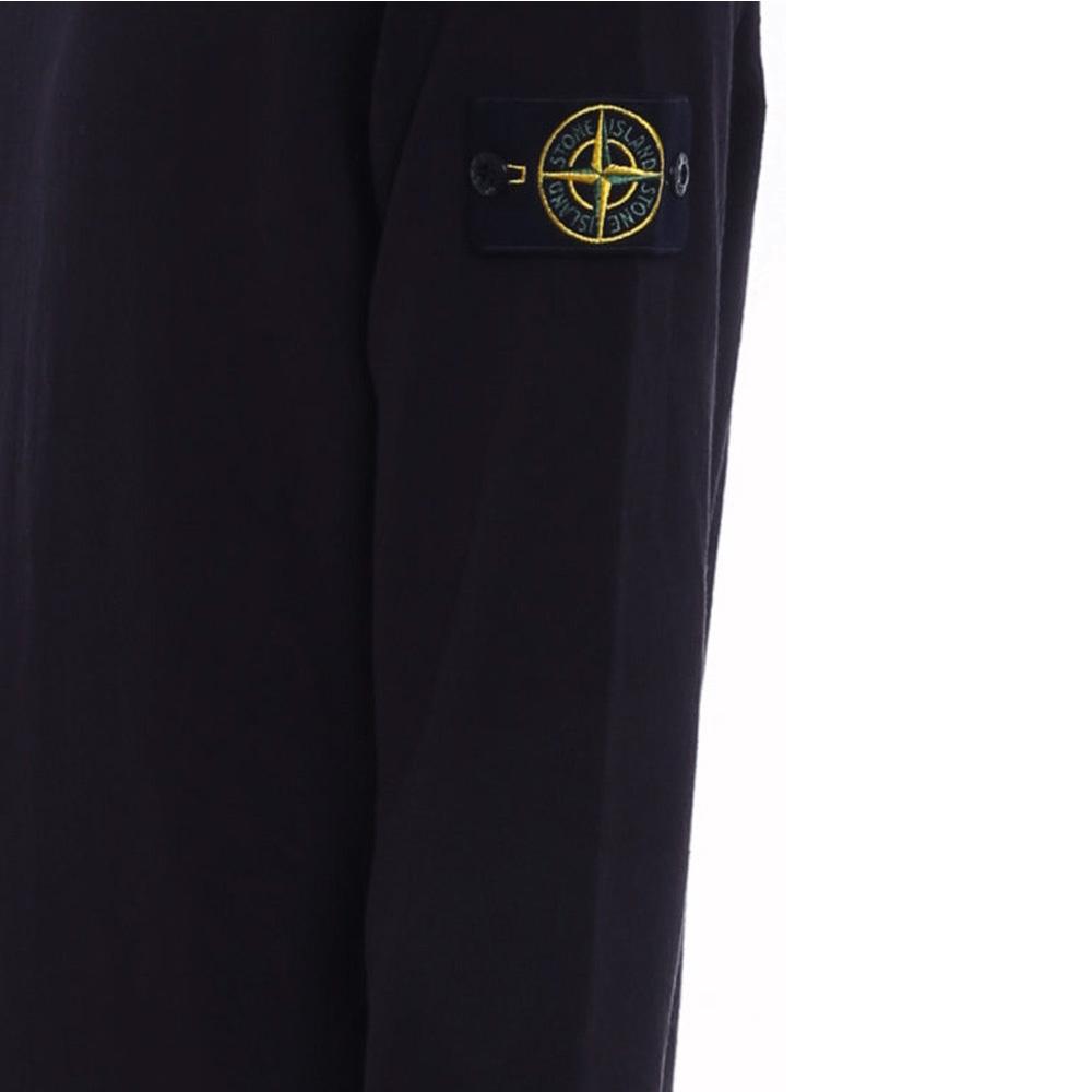 STONE ISLAND Dark Navy 15th Anniversary Patch Crewneck Knit Sweater