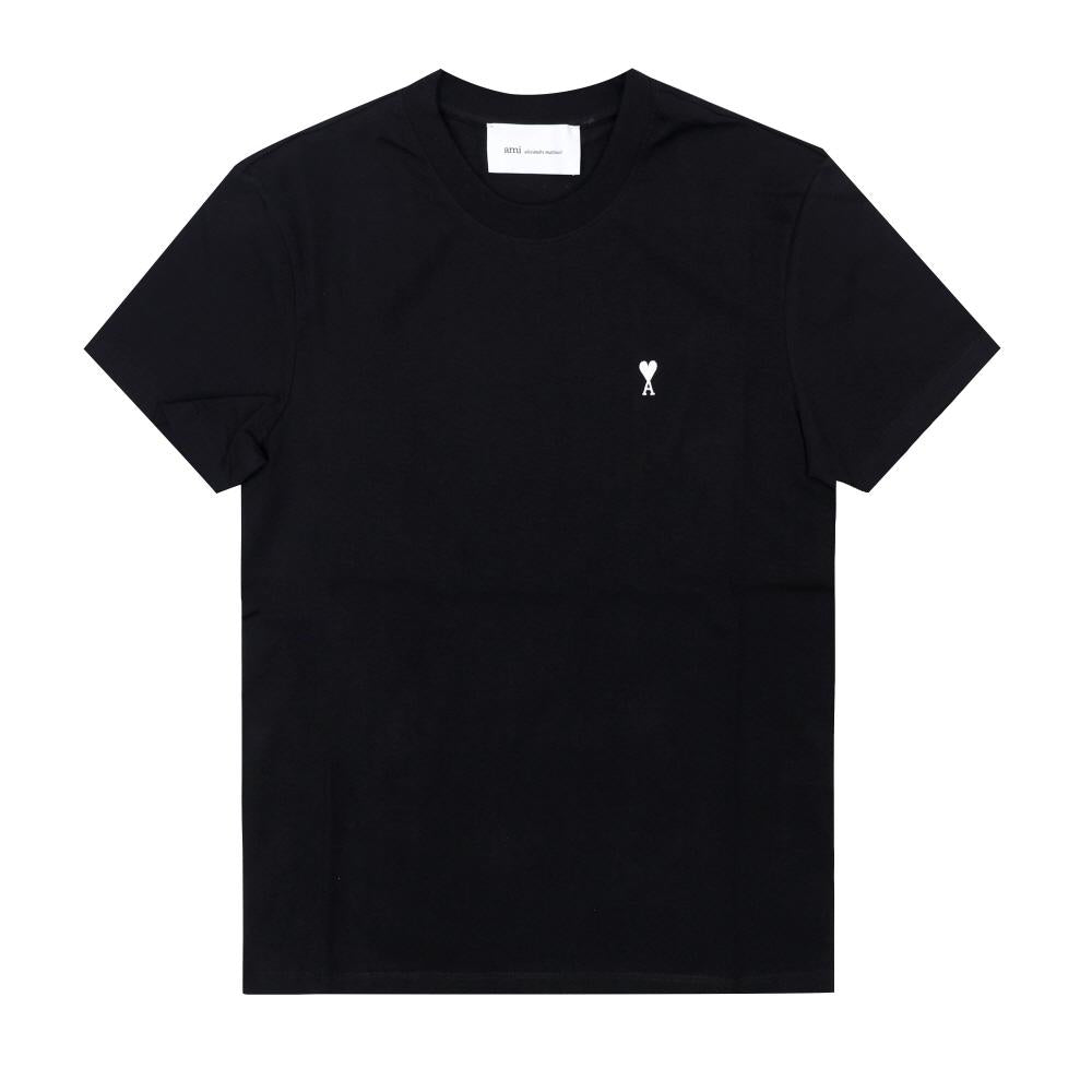 AMI Small Heart Logo Short Sleeve T-Shirt for Men HTS346 724 045