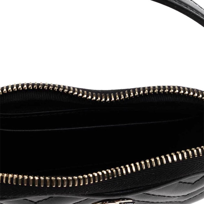 GUCCI GG Marmont Mini Crossbody Shoulder Bag Black Leather