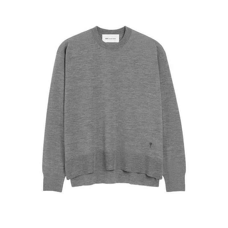 AMI Fine Wool Crewneck Ami de Coeur Sweater