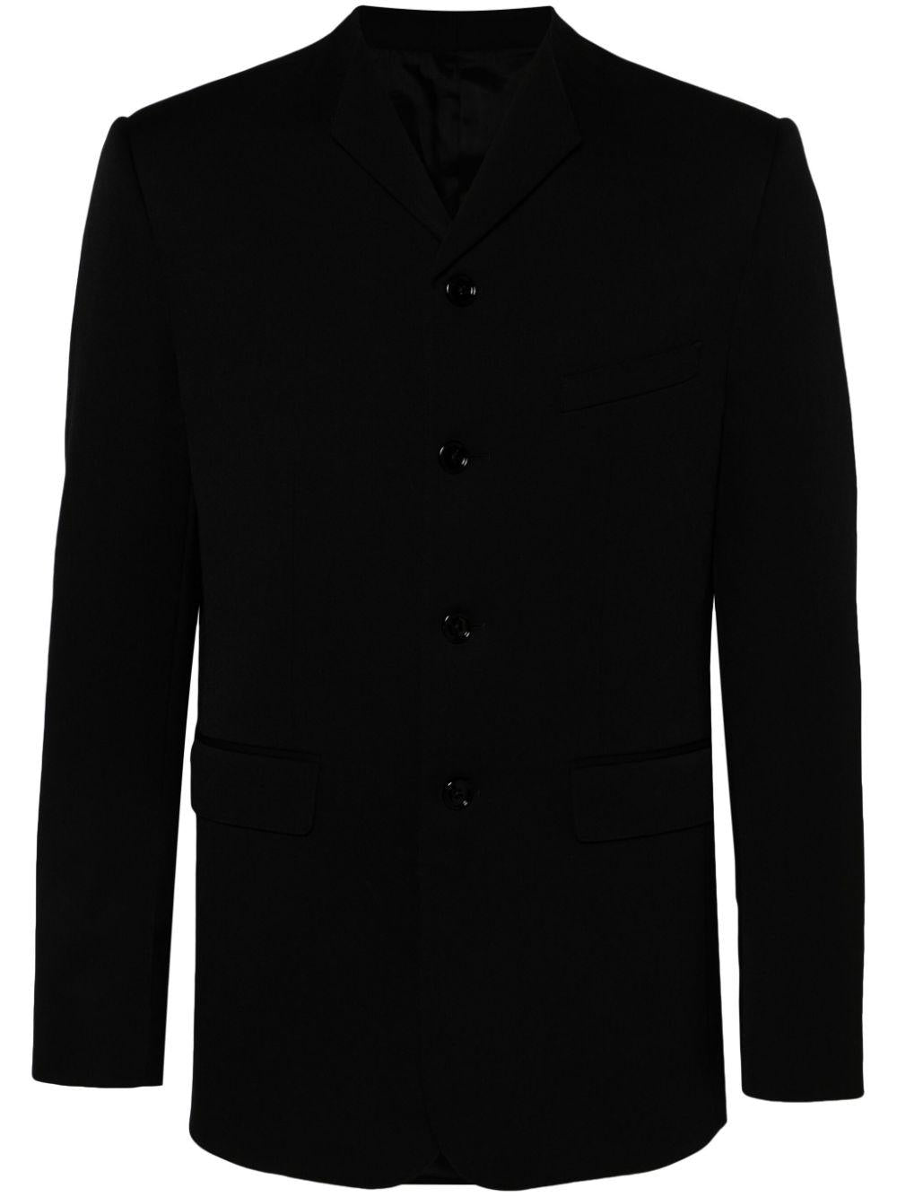 CELINE Black Wool Suit Jacket