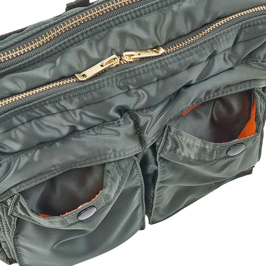 PORTER Tanker Large Shoulder Bag Black Nylon Crossbody Unisex