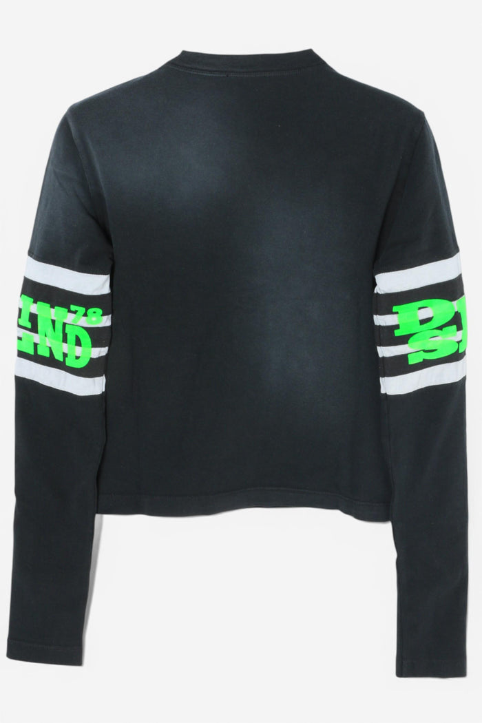 DIESEL Black Long Sleeve T-Shirt TUNCSERFIN Top