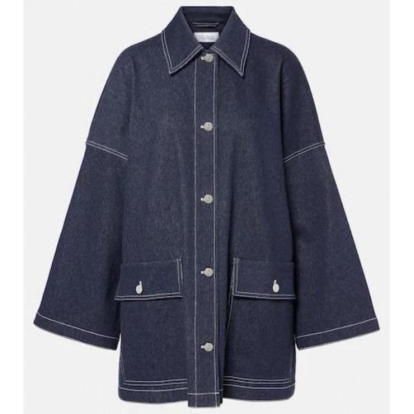 Max Mara Denim Work Jacket 11911018600 002