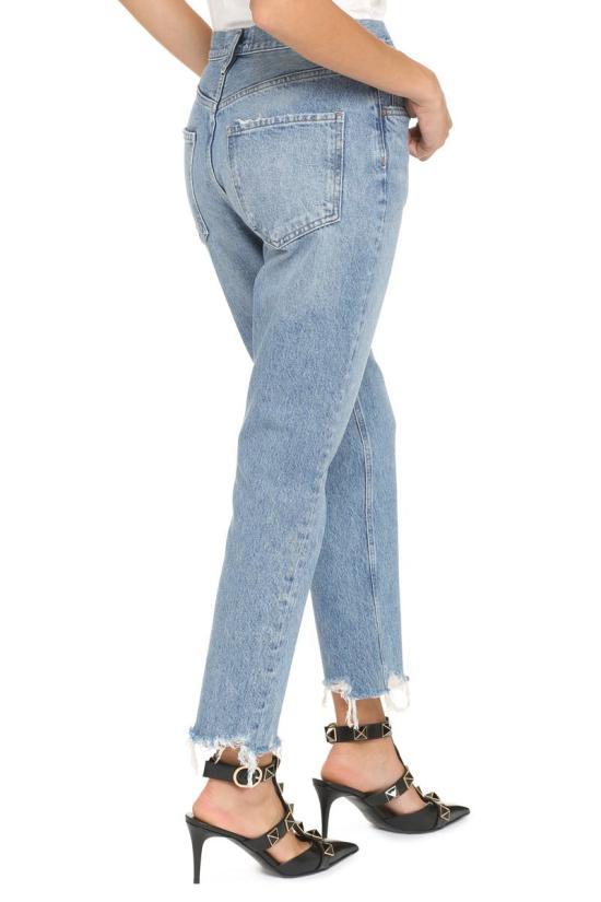 AGOLDE Blue Denim Jeans for Women A0561371HAV DOM