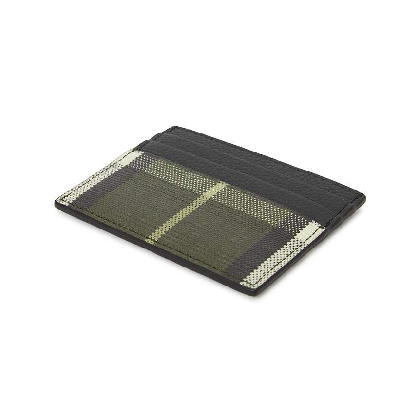 BURBERRY Check Leather Men’s Card Holder 8118835