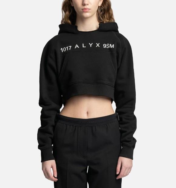 ALYX Logo Crop Hoodie aawsw0186fa01