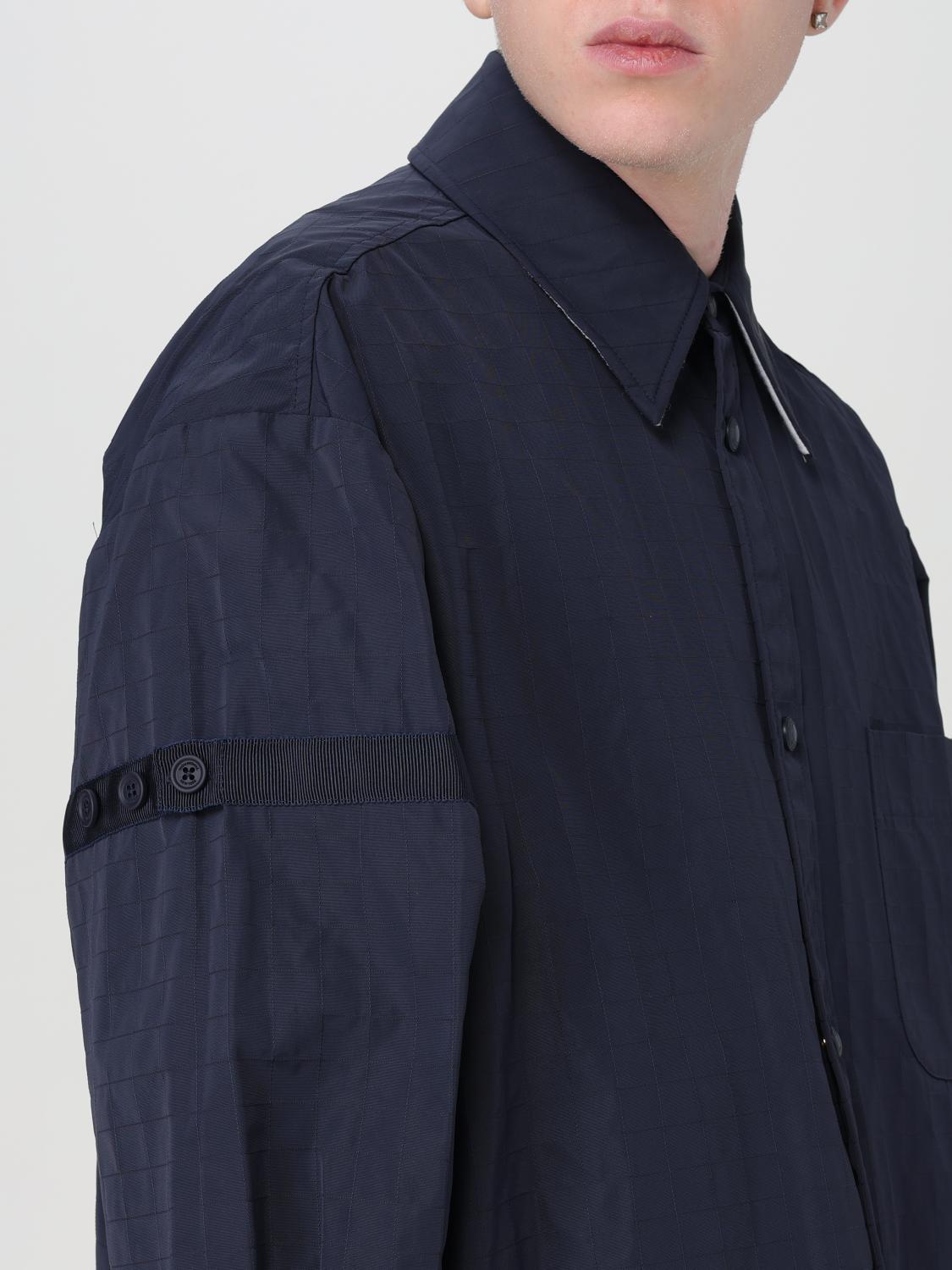 THOM BROWNE Navy Wool Casual Suit Jacket