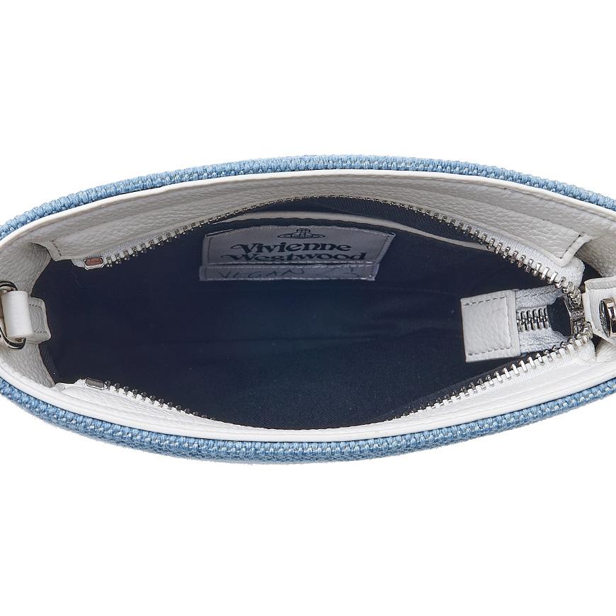 Vivienne Westwood Canvas Square Crossbody Tote Bag Black